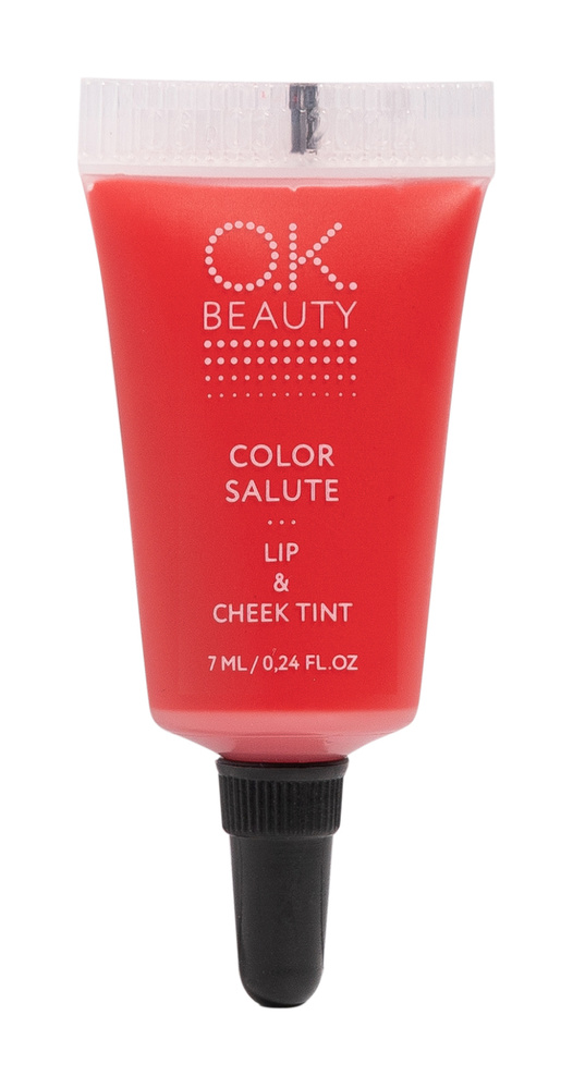 Мультифункциональный стойкий тинт для губ и лица Geisha O.K.Beauty Color Salute Lip & Cheek Tint  #1