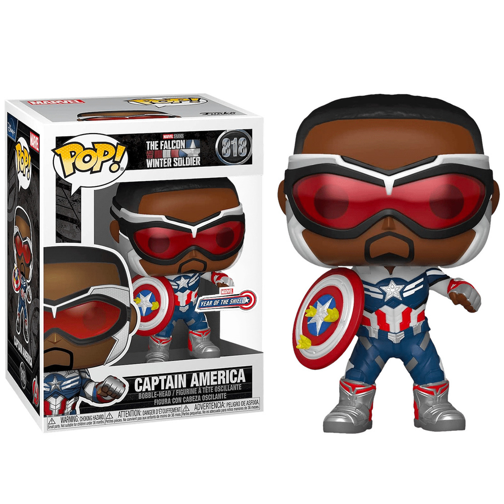 captain america sam funko pop