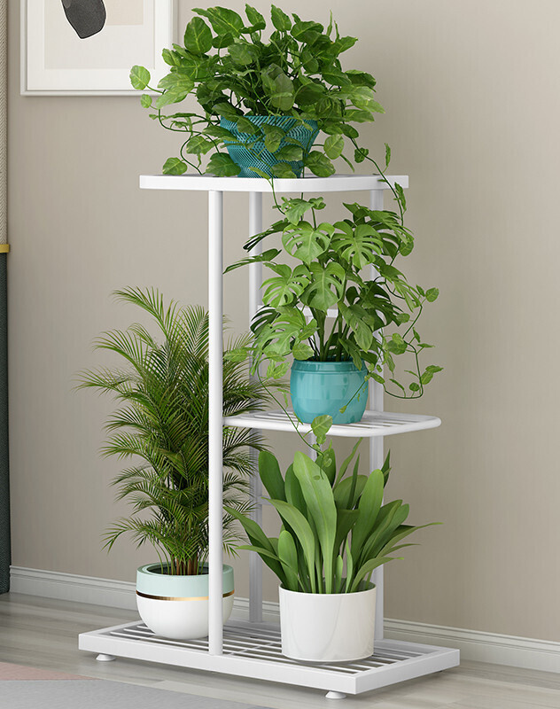 Plant Stand decoration ebony finish