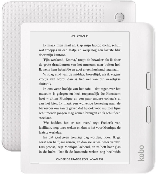 Электронная книга KOBO Libra 2 weiss - купить по низким ценам в  интернет-магазине OZON