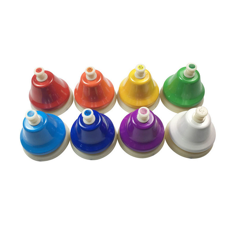 Диатонические колокольчики Veker по нотам (комплект 8 шт.) нажимные ...