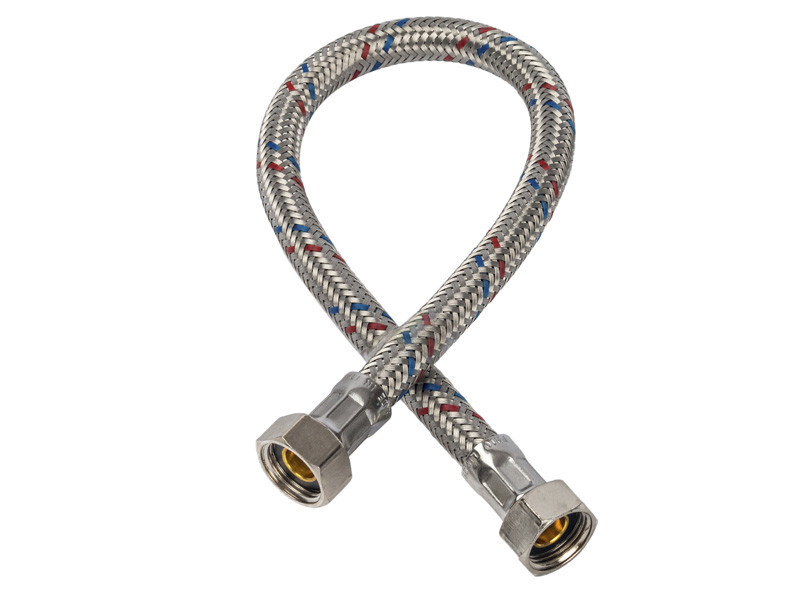 Гибкая подводка для воды 1/2*40см (гайка-гайка) — купить в интернет ...