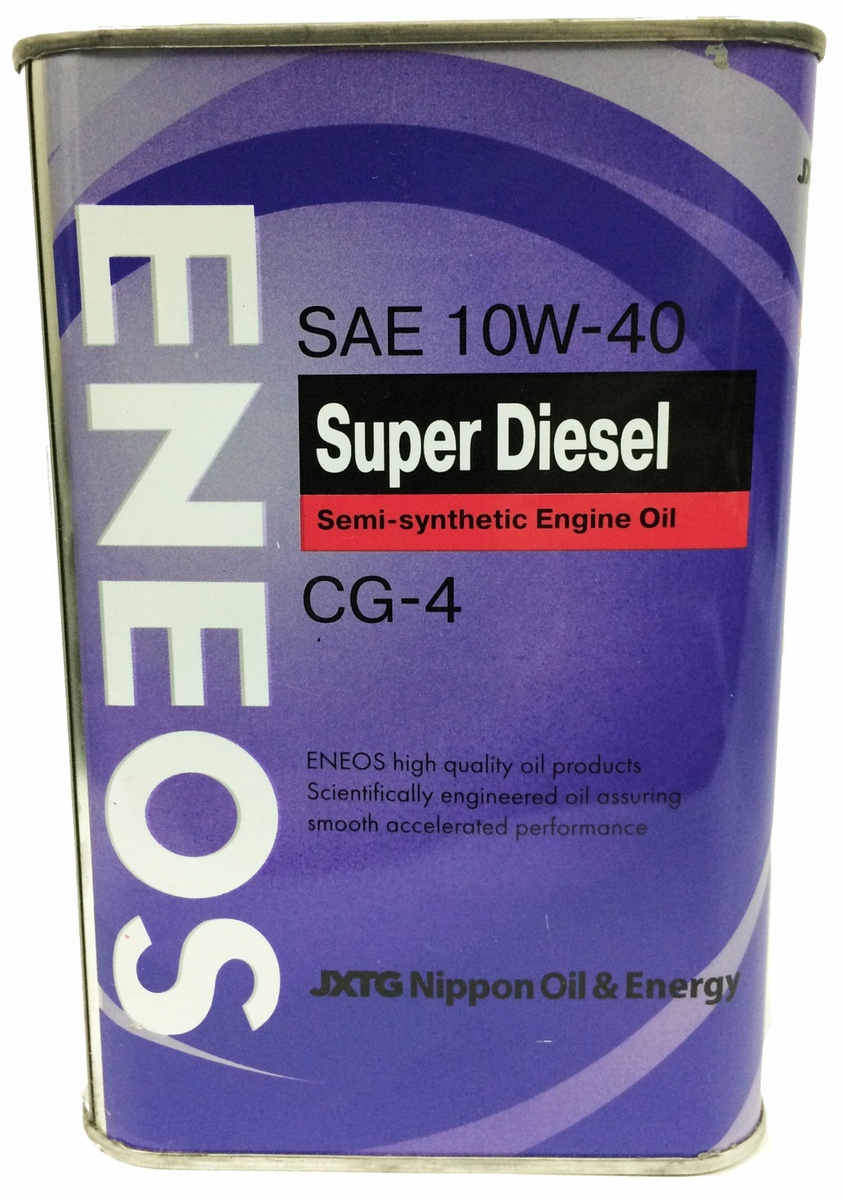 Моторное масло ENEOS SUPER DIESEL SEMI-SYNTHETIС 10W-40 ...