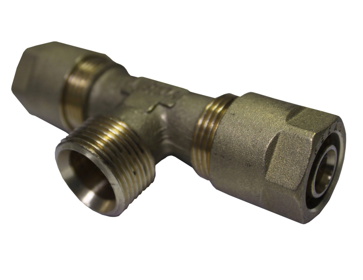 Тройник наружная резьба 20*3/4\" Valsir Pexal 101215, 25023 - купить по ...