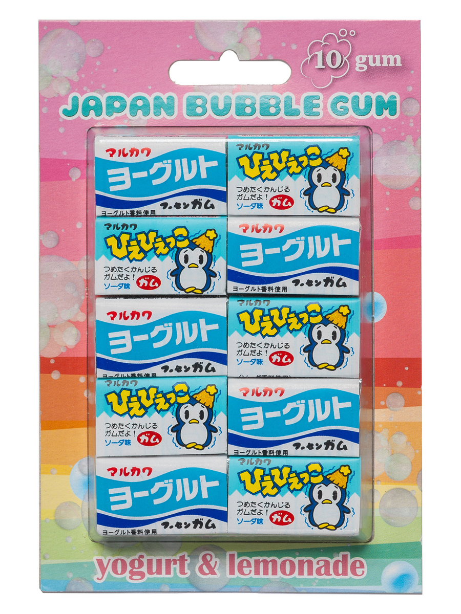 Жевательная резинка Marukawa "Yogurt & lemonade" (йогурт и лимонад) — купить в интернетмагазине