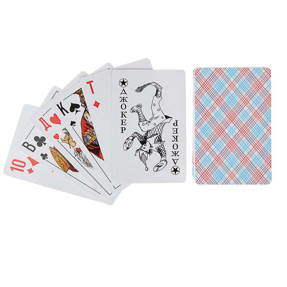 Игральные карты 54 St Spielkarten aus hochwertigem Karton 