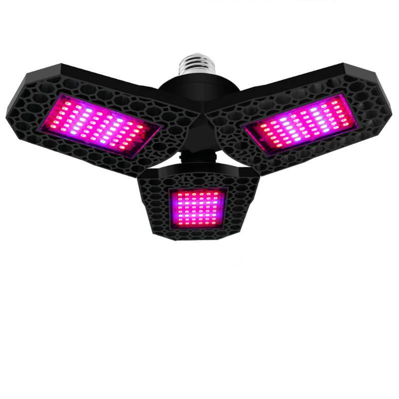 TEENRA Светодиодная лампа для выращивания растений 200 Bт, 126 LED, Е26 ...