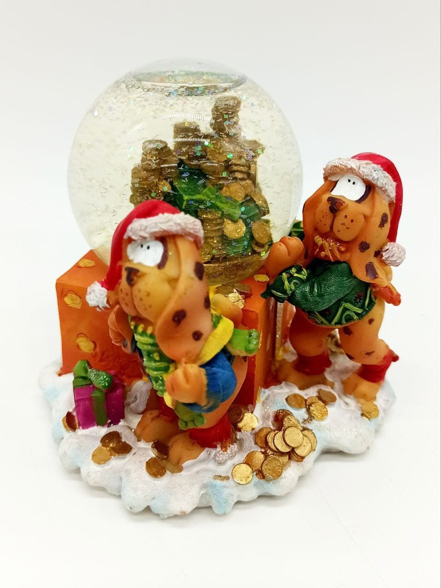 Игрушка Новогодний Шар Со Снегом Игрушка Новогодний Шар Со Снегом