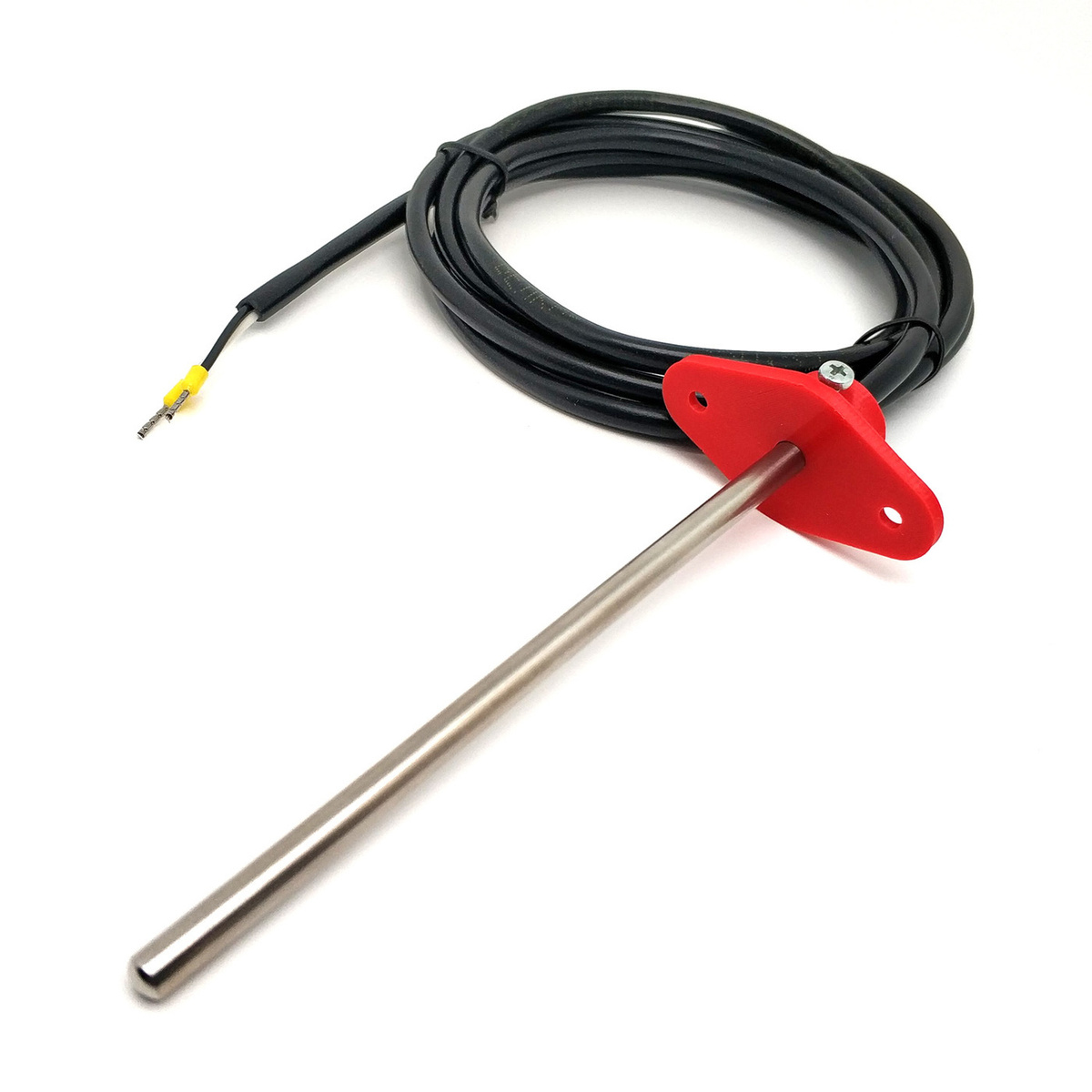 Датчик температуры канальный NTC 10K B3950 L150 мм кабель 2 метра ...