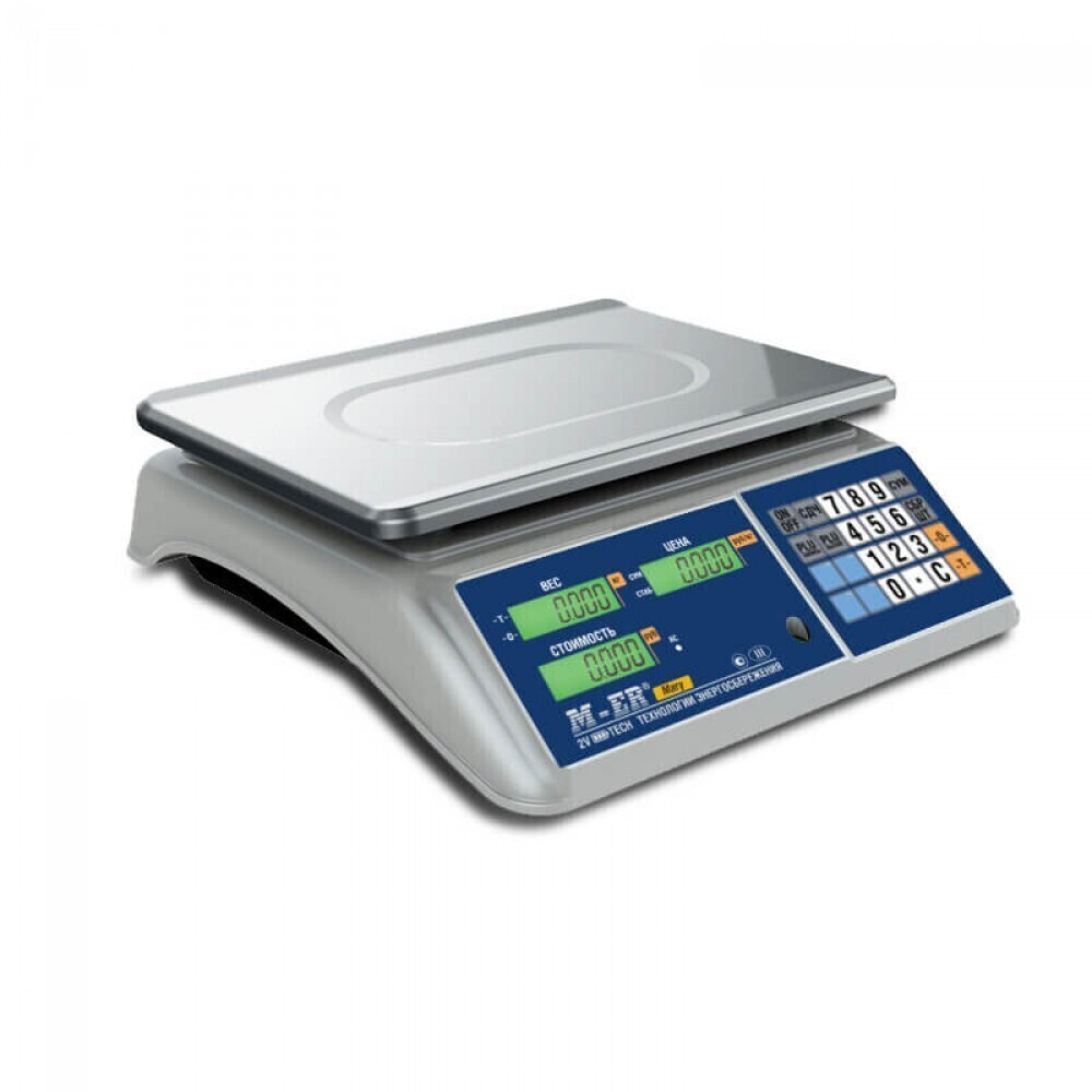 Торговые настольные весы M-ER 223 AC-15.2 "Mary" LCD — купить в ...
