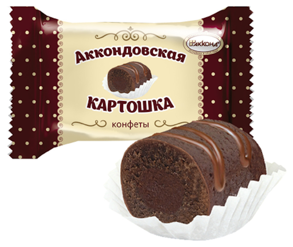 Конфеты "Аккондовская картошка" 500гр/ Акконд — купить в интернет ...