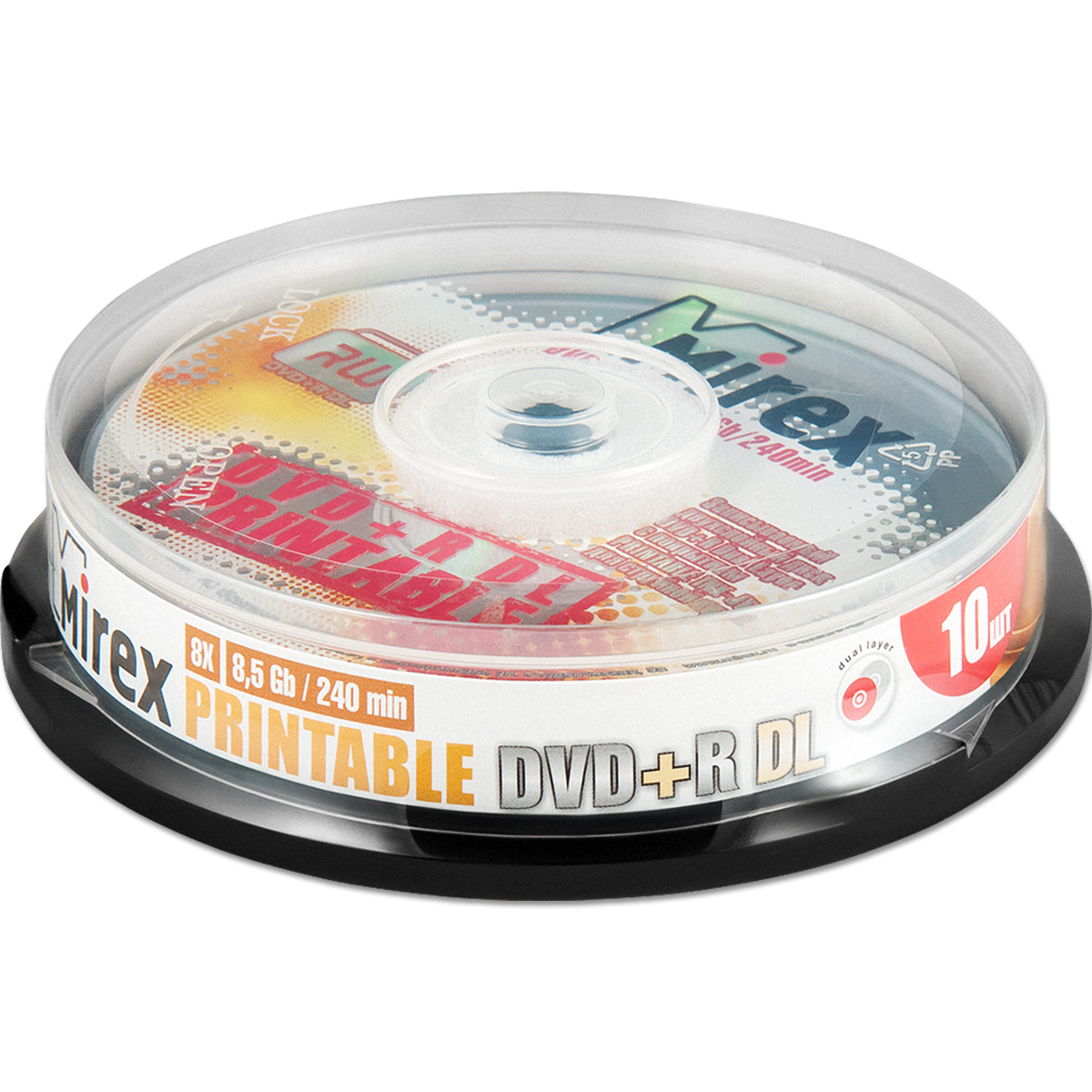 DVD-R Discs Intenso DVD+R 8.5GB 8x Double Layer Blank Discs - 10