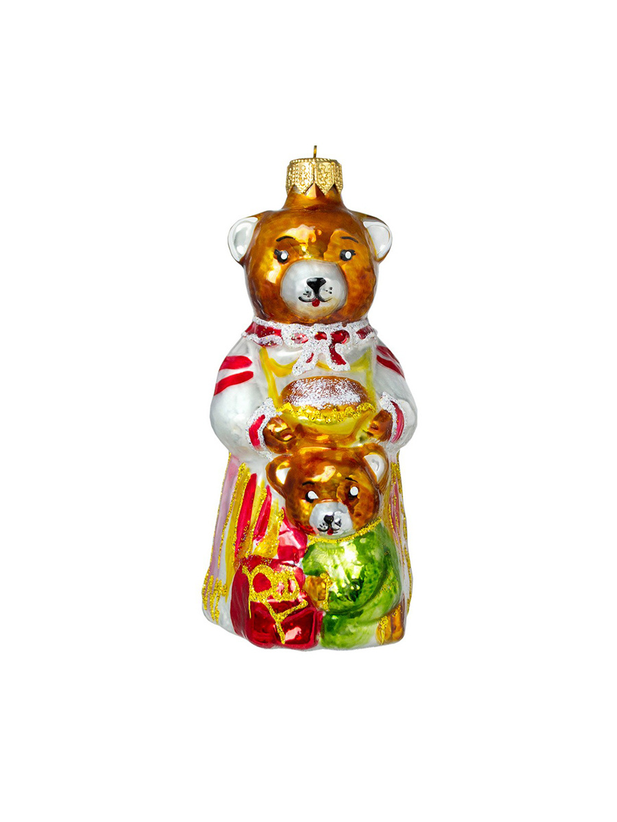 Новогодняя Игрушка Медведь Новогодняя Игрушка Медведь