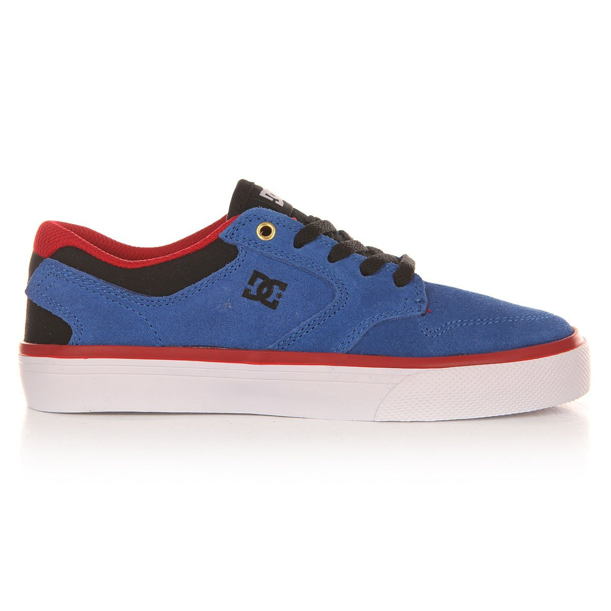 dc shoes black and red