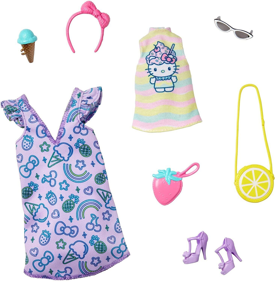 barbie hello kitty