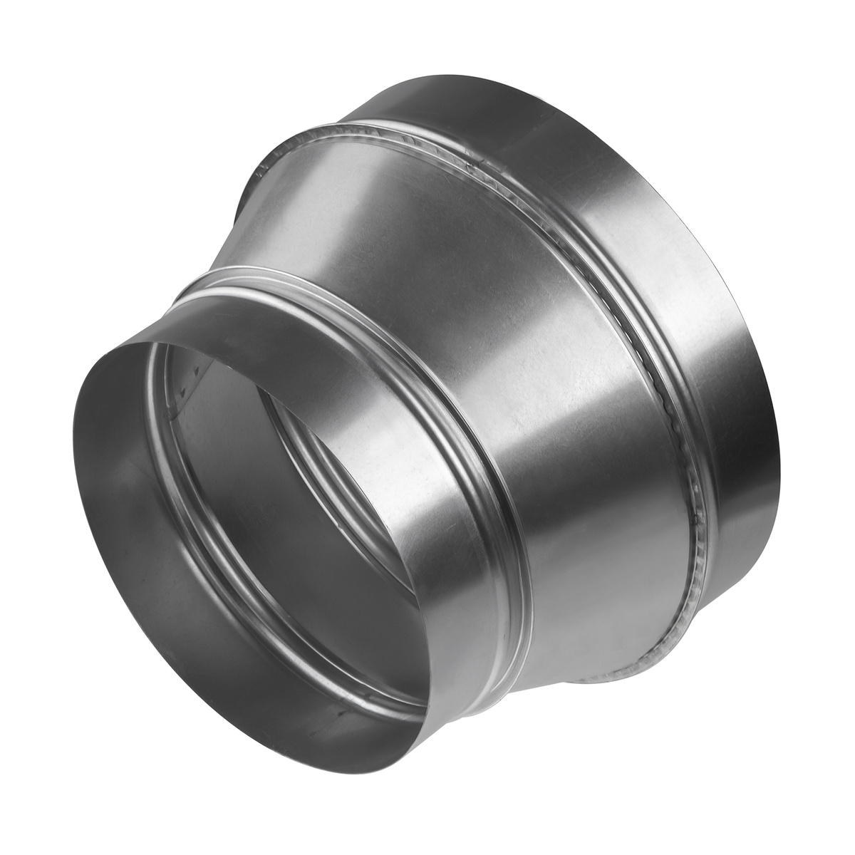 Переход оцинкованный для круглых воздуховодов 200/125 - купить по ...