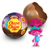 Шоколадное яйцо Chupa Chups с игрушкой внутри, 20 г. Спонсорские товары