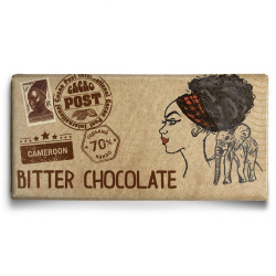 Шоколад горький "Cacao Post Cameroon", SHOKOLAT'E, 85 г.. СВЕЖИЙ ШОКОЛАД!