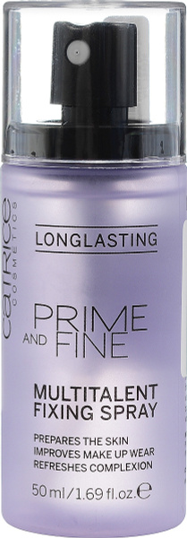 CATRICE Фиксирующий спрей для макияжа лица Prime And Fine Multitalent ...