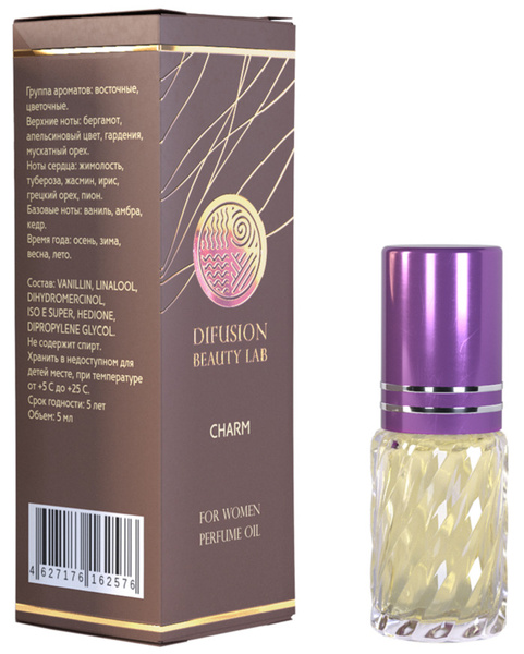 Difusion Beauty Lab Масляные духи Сharm (Очарование)/ по мотивам Эскада ...