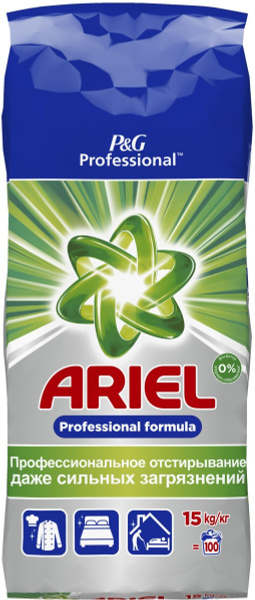 Ariel Стиральный порошок 15000 г Для белых тканей - купить с доставкой ...