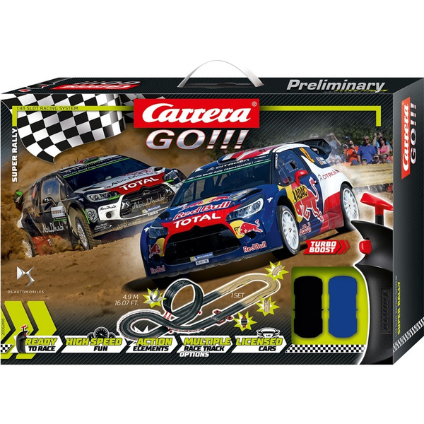 Автотрек Carrera Go!!! Super Rally - купить с доставкой по выгодным ...