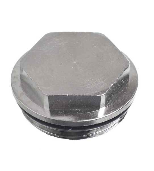 Заглушка 1/2" ник. с прокладкой нар. резьба - купить по низкой цене в ...