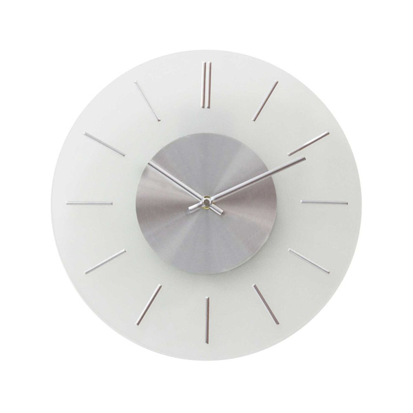 Часы настенные APEYRON стекло, стиль Hi-Tech, белый циферблат с ...