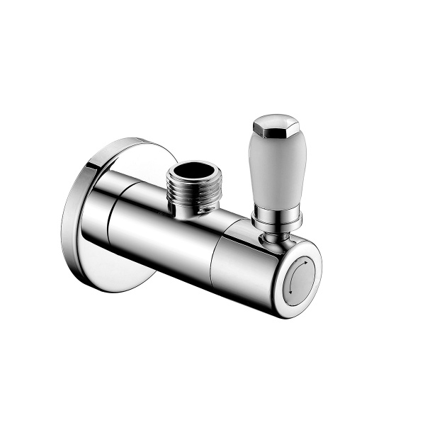 Кран угловой запорный латунный 1/2" Elghansa VK-0126 с керамической ...