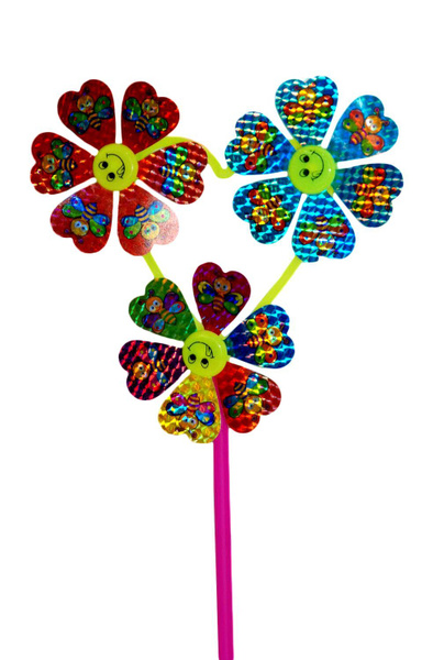 Ветрячок -вертушка для сада "Летняя радость" диаметр 21 cм - купить с ...