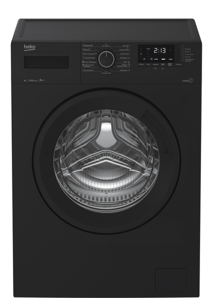 Стиральная машина Beko SteamCure WSRE6512ZAA, 6 кг, с 15 программами ...