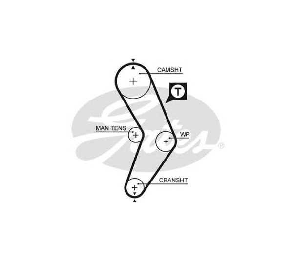 Ремень ГРМ Gates 5662XS - Gates арт. 5662XS - купить по выгодной цене в ...