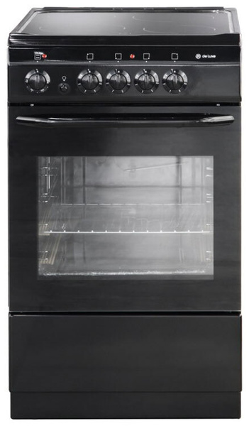 Плита Электрическая De Luxe 506004.04эс-031 черный стеклокерамика ...
