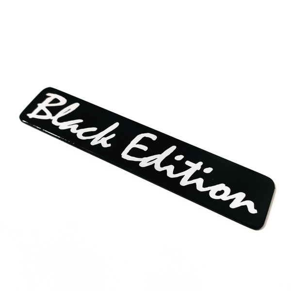 Шильдик BLACK EDITION - купить по выгодным ценам в интернет-магазине ...