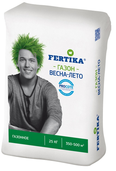 Удобрения Фертика для газона весна-лето (Fertika) - 25 кг - купить с ...