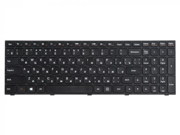 Clavier AZERTY Français Pour Lenovo Ideapad E50-70 - Noir - Neuf