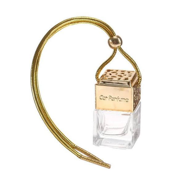 Флакон под ароматизатор в машину, подвесной, "Car Parfume" 8 мл, золото ...