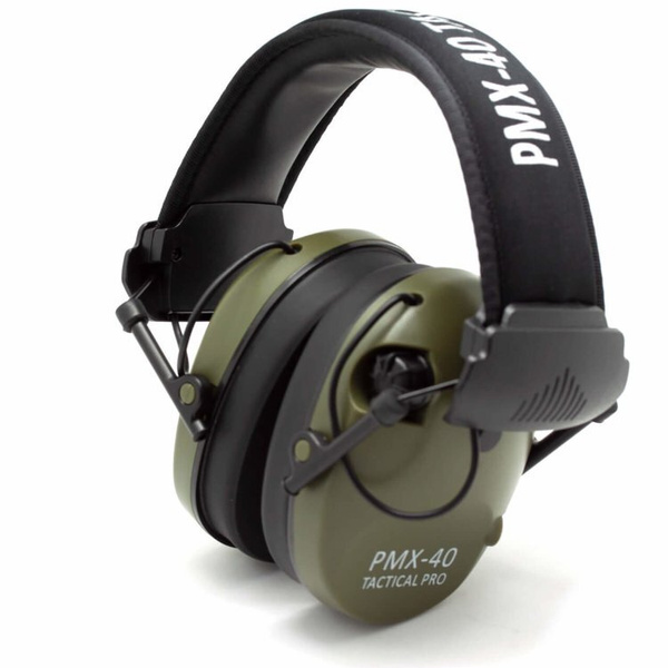 Наушники активные для стрельбы PMX Tactical PRO PMX-40G 27-85 ДБ хаки ...