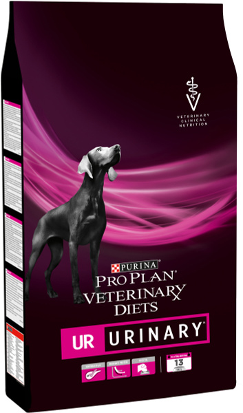 Сухой корм Pro Plan Veterinary Diets UR Urinary для взрослых собак при ...
