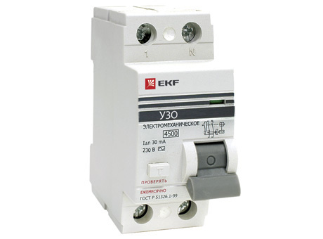 EKF УЗО 2P 32А 30мА AC - купить с доставкой по выгодным ценам в ...
