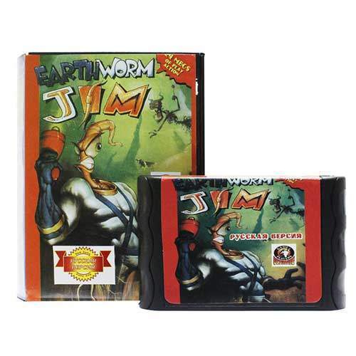 Earthworm Jim (Земляной червяк Джим) - знаменитая бродилка - одна из ...