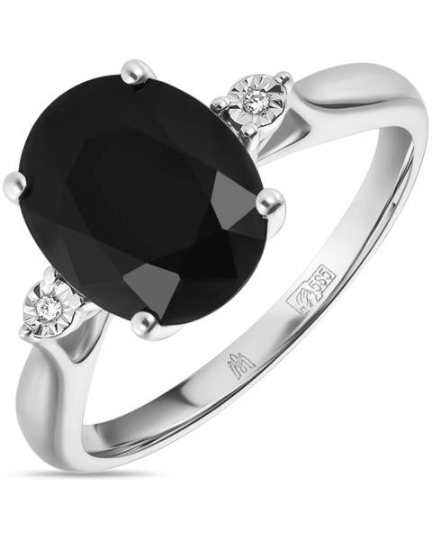 MIUZ Diamonds (Московский ювелирный завод) Кольцо из золота с Сапфиром ...