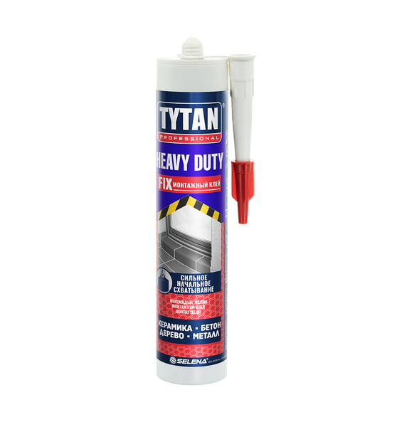 Клей монтажный каучуковый Tytan Professional Heavy Duty бежевый 310 мл ...