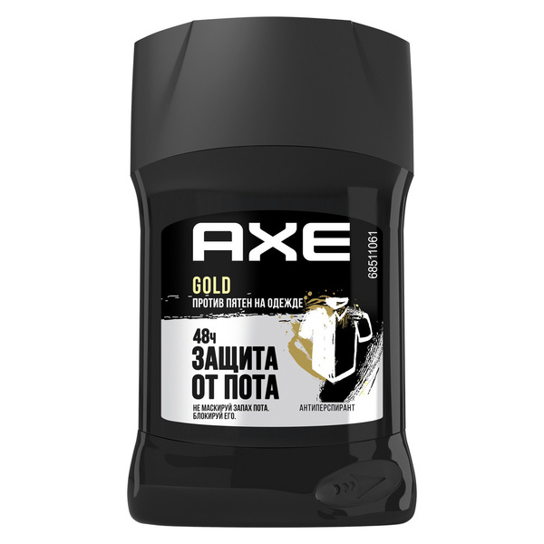 Дезодорант-антиперспирант стик мужской AXE Signature Gold Защита от ...