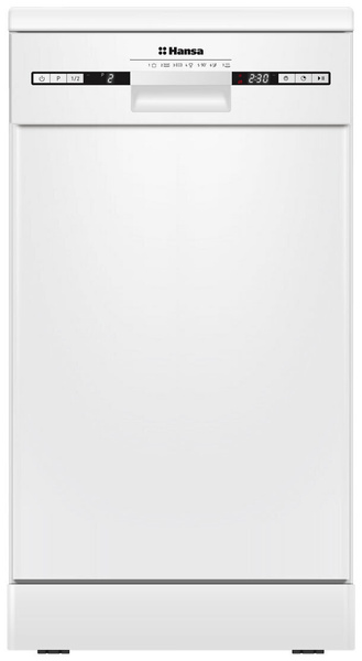 Посудомоечная машина Hansa ZWM427EWH, 45 см, 3я корзина (Maxi Space), 7 ...