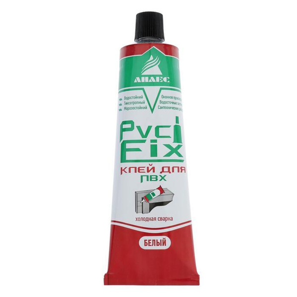 Клей "АНЛЕС" PVC FIX, белый, для ПВХ, 150 мл - купить по выгодной цене ...