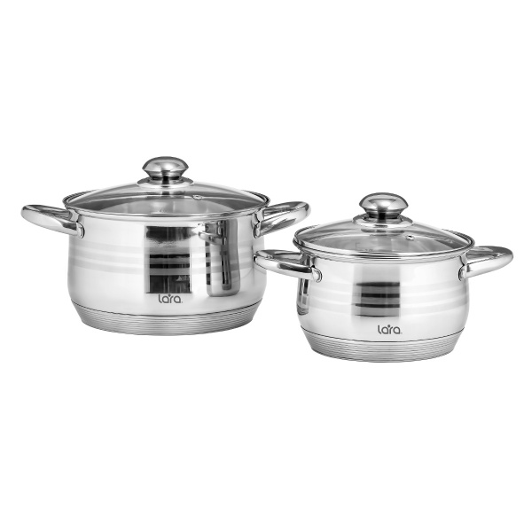 Набор посуды для приготовления Lara, 4 предм. - купить с доставкой по ...