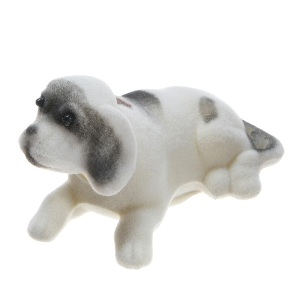 Игрушка в машину на панель, качающая головой, малая, белый окрас купить ...