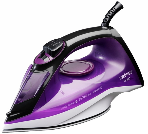 Утюг ZIR1515 VIOLET ZELMER купить на OZON по низкой цене (446987245)