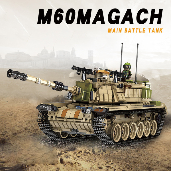 Конструктор Тяжелый танк M60 / конструктор военный танк / конструктор ...